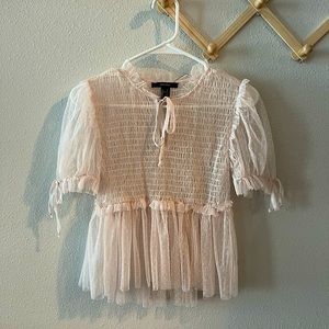 Forever21 see-through top